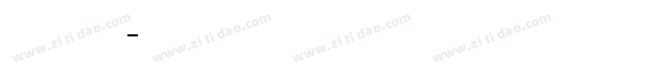 Zeitgeist MT Regula字体转换